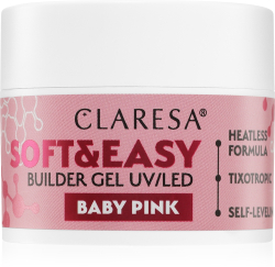 Claresa Soft&Easy Builder Gel - гель-праймер для ногтей, 45 g