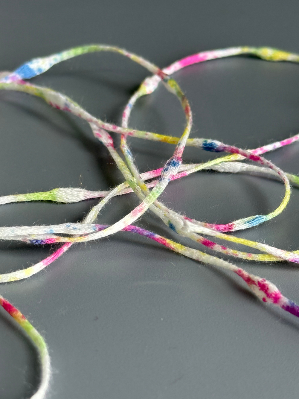 Пряжа Smith (100% хлопок), 240м/100гр, конфетти