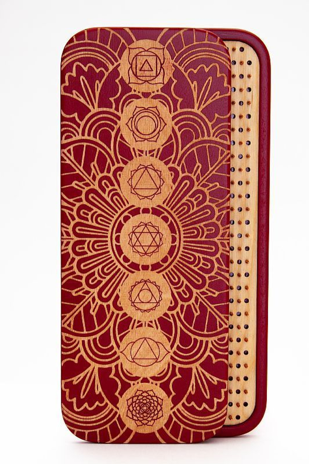 Доска садху Чакры темные медные гвозди