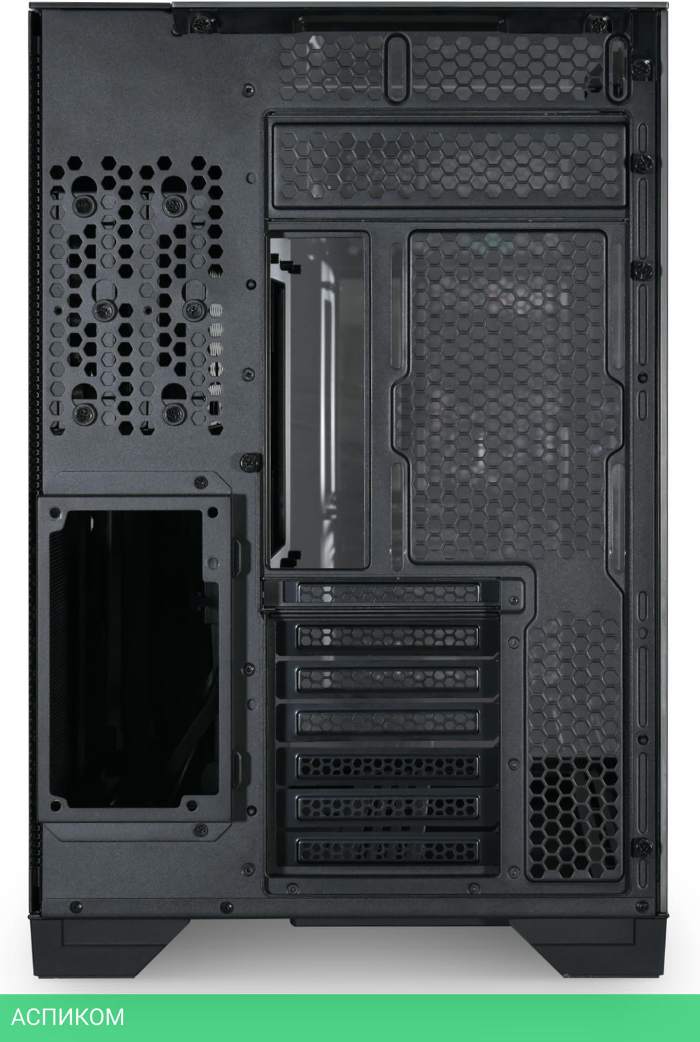 Корпус Lian Li O11 Vision E-ATX без БП Chrome (G99.O11VC.00)