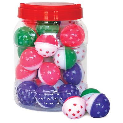 Игрушка для кошек "Мяч-планета", d40мм (банка 32шт.), Triol