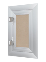 Люк ревизионный ЛПУ 200х300 скрыт.монтаж алюминий EVECS