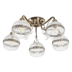Потолочная люстра MyFar Frank MR1651-5C, кол-во плафонов: 5 шт