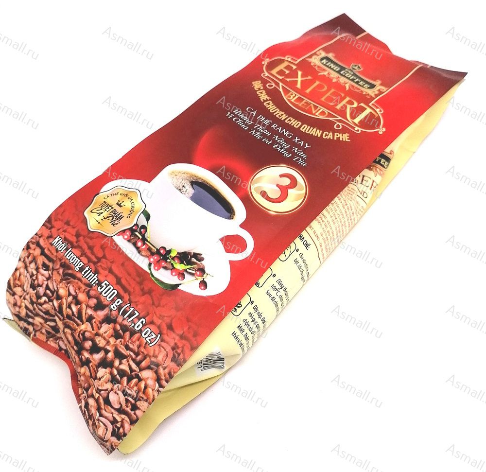 Молотый кофе  King Coffee Expert Blend №3, 500 гр.