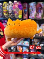 Мягкая игрушка Пушин Кот Кэт рыжий 27 см