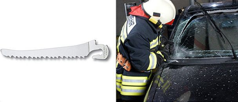 Нож Victorinox RescueTool One Hand, желтый, 0.8623.MWN