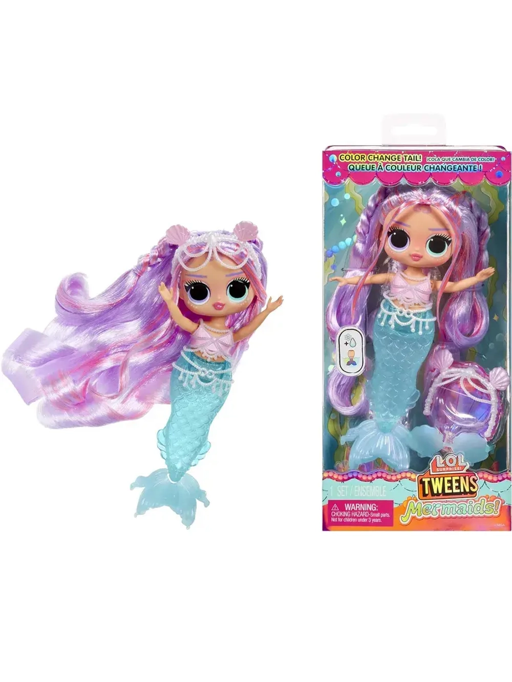 Кукла Лол Сюрприз Твинс Tweens Mermaid Lana Marive оригинал