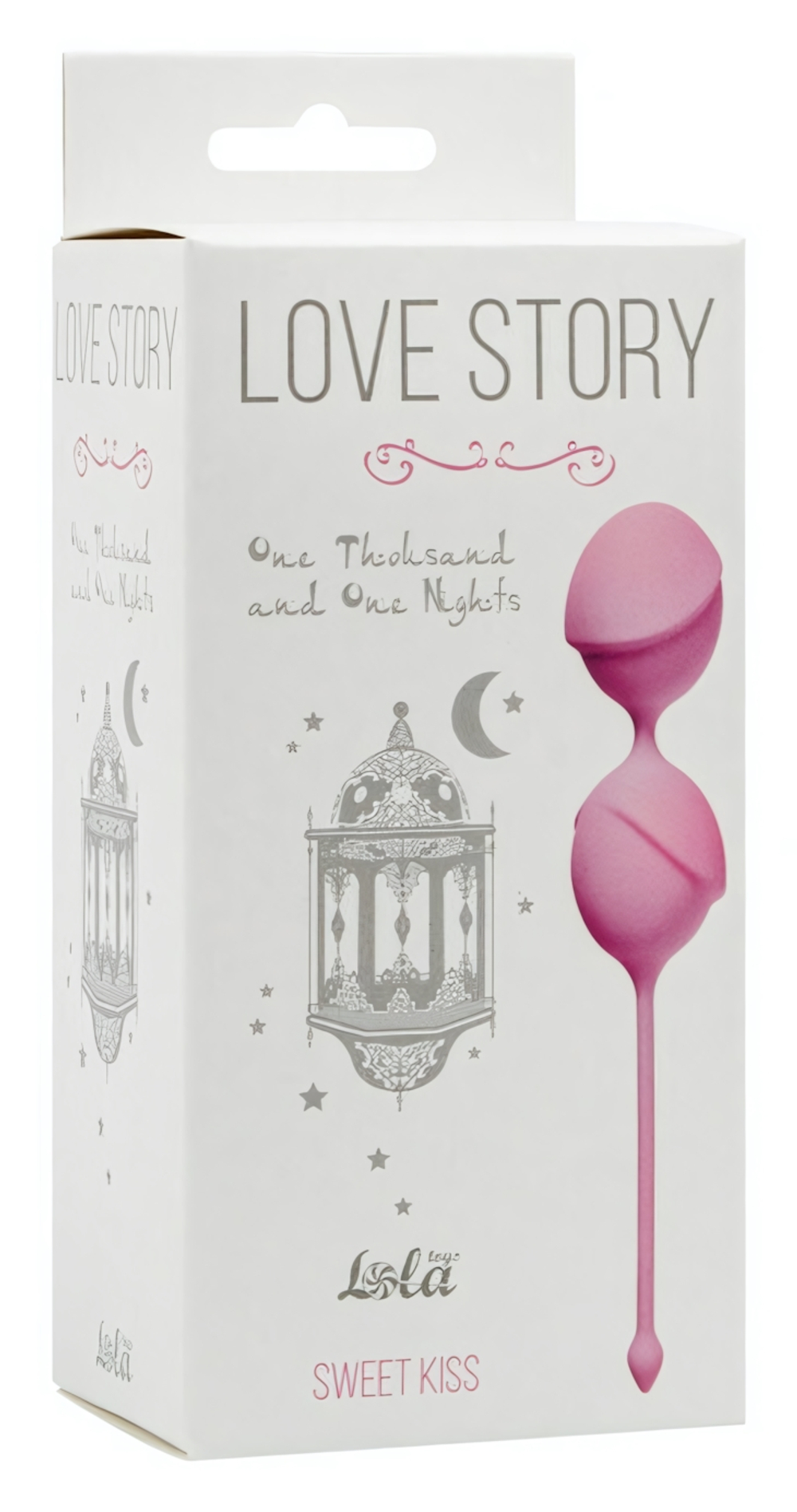 Большие шарики в силиконовой оболочке Sweet Kiss (нежно-розовый ) (Цвет: нежно-розовый)