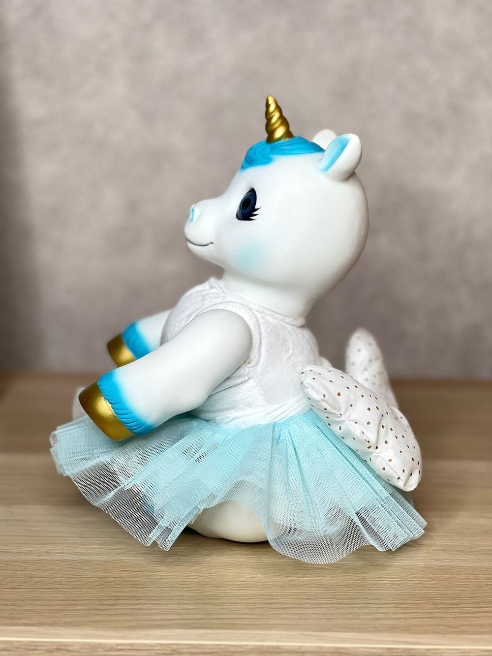 Игрушка мягконабивная 35см AniReal Единорожка (60151)