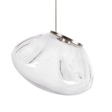 Подвесной светильник 6W 3000K 10469S Clear прозрачный/никель Random Loft It
