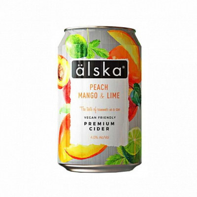 Сидр Персик, манго и лайм / Alska Peach, mango & Lime