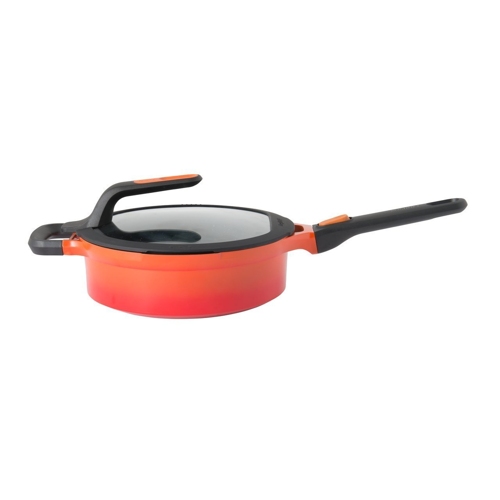 Сотейник с крышкой 28см 4,6л Gem red 2307405