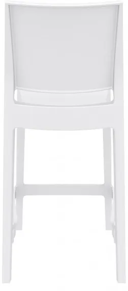 Полубарный стул Maya белый