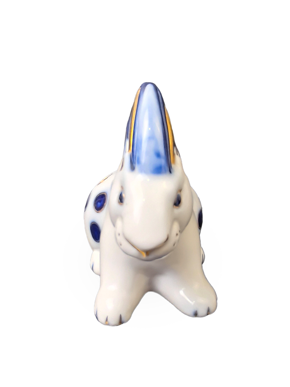 Фарфоровая статуэтка (карандашница) Дикобраз, ЛФЗ
