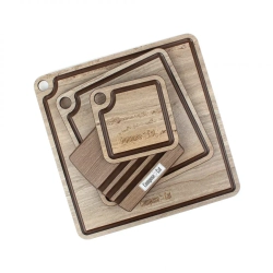 Набор подставок для горячего 3шт ComposeEat ProFashion травертин капучино