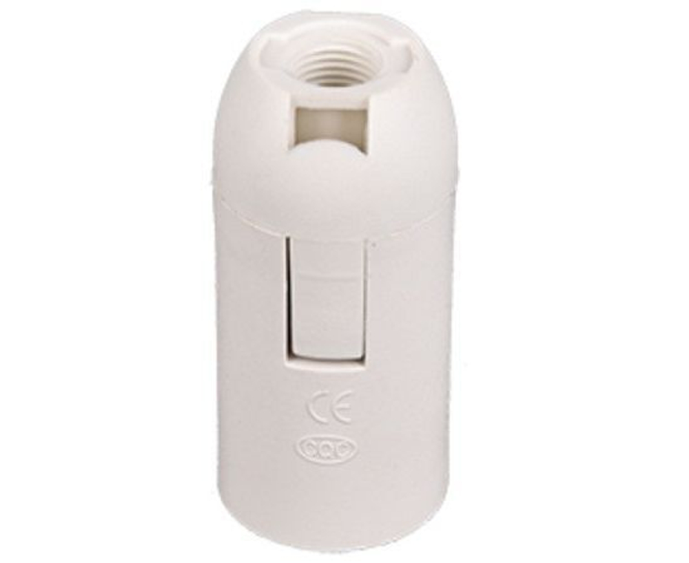 Ecola base Патрон подвесной E14 Белый (упаковка по 10) AB4SSWEAY