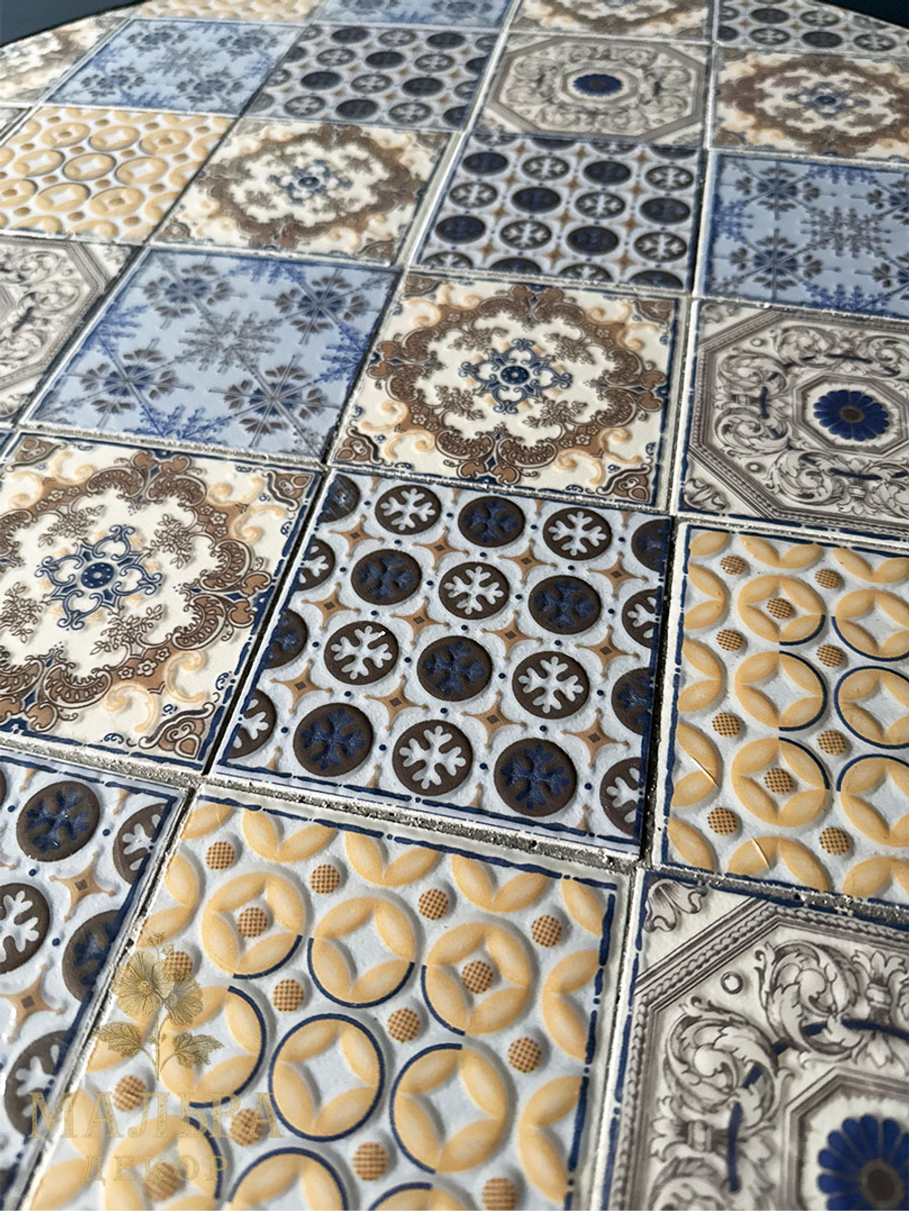 Стол "Пастельная мозаика" 60x60x71см