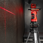 Лазерный уровень самовыравнивающийся, 150 мм, штатив 1150 мм, набор в пластиковом кейсе Matrix