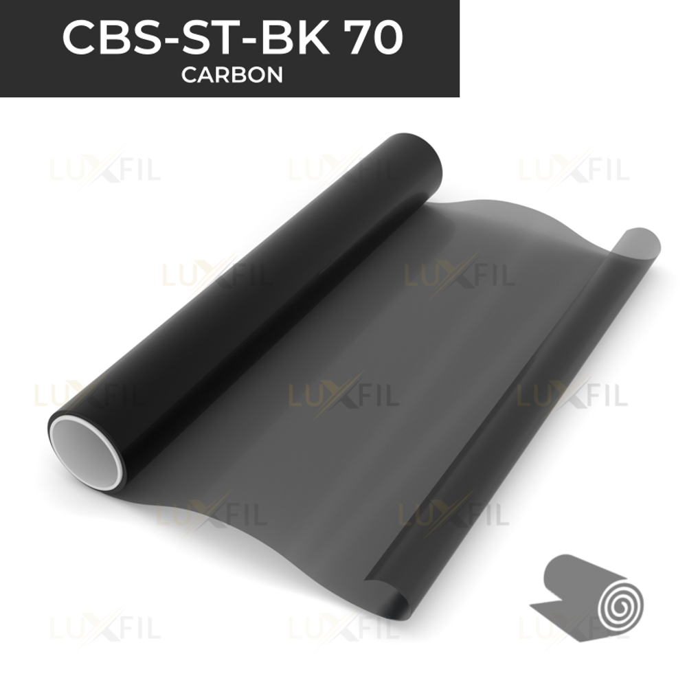 Пленка тонировочная CBS-ST-BK 70 Carbon LUXFIL, рулон (размер 1,524x30м.)
