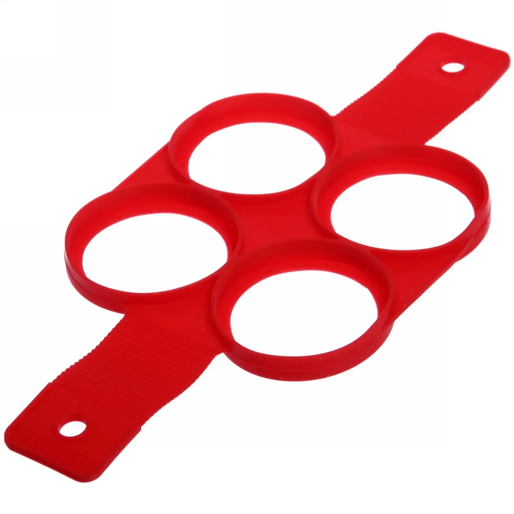 Форма силиконовая для панкейков 4шт круги