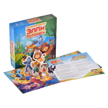 Настольная игра Приключения Элли и Тотошки