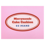 Merrymonde, Cake Cushion, SPF 40, PA ++, 03 песочный, 2 шт. (11 г) каждый