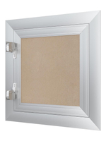 Люк ревизионный ЛПУ 300х300 скрыт.монтаж алюминий EVECS