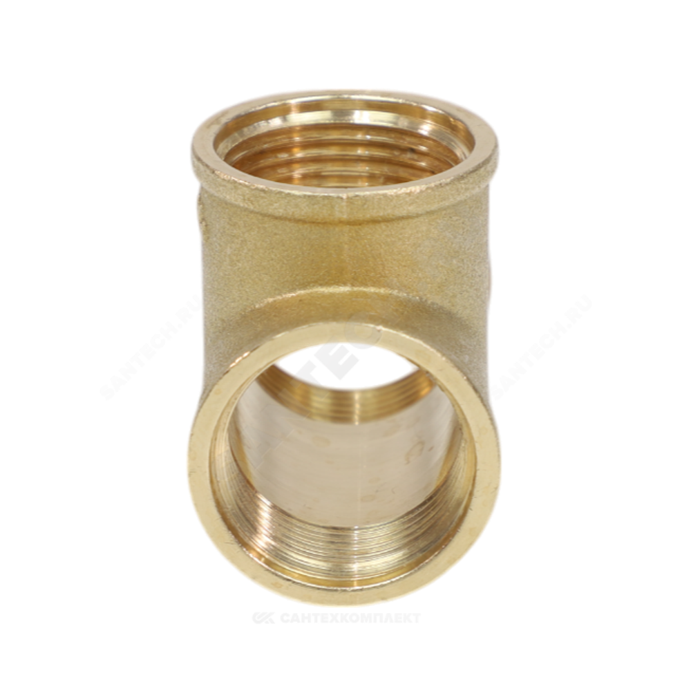Тройник латунь Ду 25 (1") ВР/ВР VALFEX VF.130.L.100