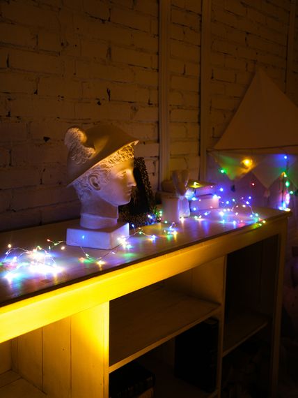 Гирлянда Нить "Роса и Фейерверк" 3м 38248