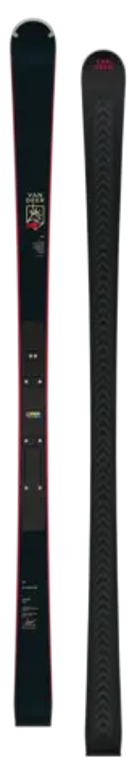 VAN DEER 24/25 экспертный спортцех H-POWER 175 black w/ R22 WC R-16 175 см, R-19 182 см без креплений/ с креплениями SPX 15/ с креплениями SPX 12