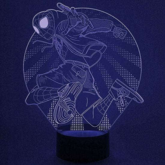 3D лампа Новый человек паук