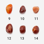 Камушки натурального сердолика, 30-37*25-29мм