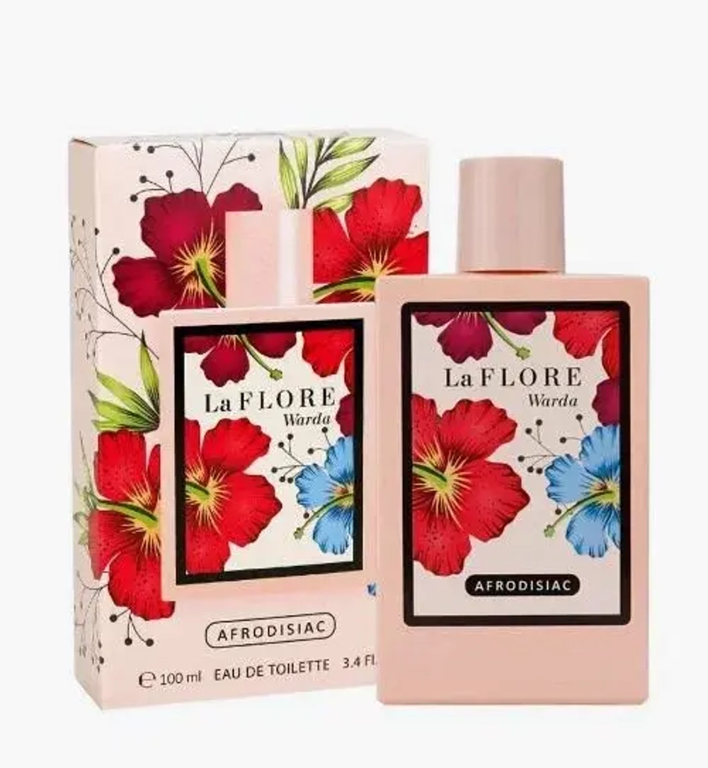 Туалетная вода для женщин "La FLORE Warda" 100мл Россия