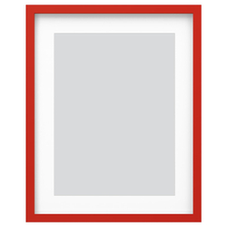 IKEA RÖDALM  (ИКЕА РÖДАЛМ)  -  Рамка, красная, 40x50 см
