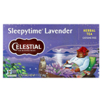 Celestial Seasonings, Herbal Tea, Sleepytime® и лаванда, без кофеина, 20 чайных пакетиков, 30 г (1,1 унции)