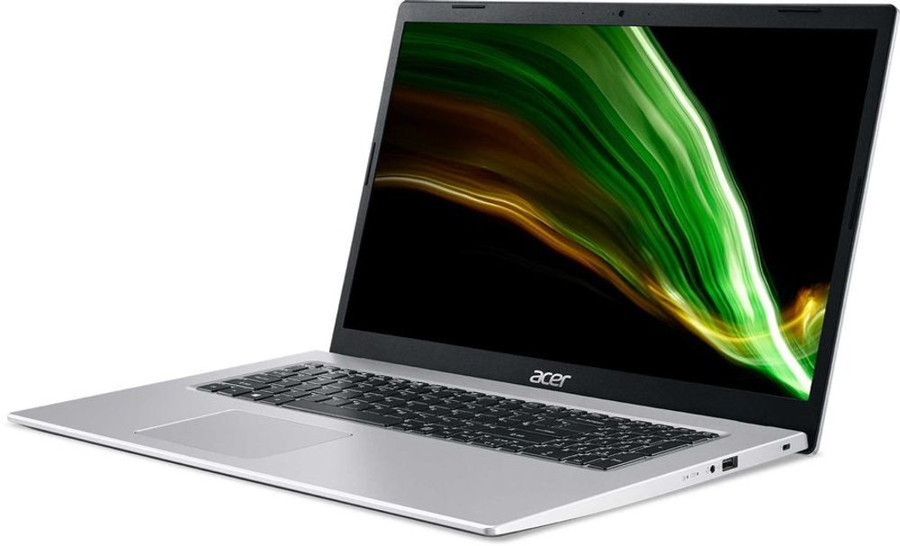 Ноутбук Acer Aspire 3 A317-53-32QZ Core i3 1115G4/4Gb/SSD256Gb/Intel UHD Graphics/17.3"/HD+ (1600x900)/Eshell/silver/WiFi/BT/Cam NX.AD0ER.005