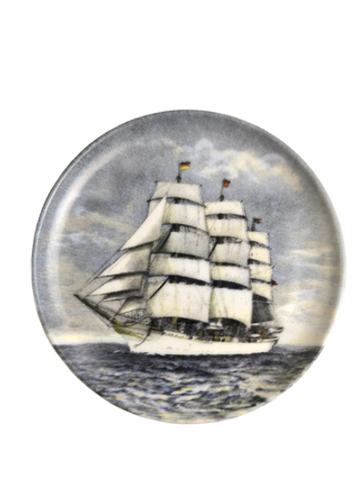 Набор из трех тарелок "Парусник" Kaiser