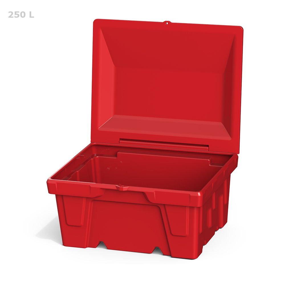 Ящик 250 л красный Полимер-Групп 250 л.(998x815x574см;21кг;красный) - арт.559343