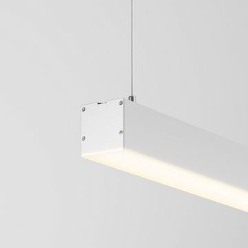 Линейный светильник подвесной 2м LED 40W 3000К LL312023 серебро Technical Maytoni