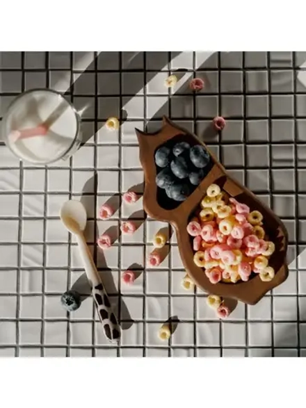 Менажница "Муми-тролли" из Сибирского кедра