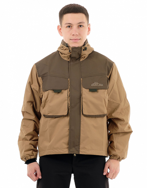Куртка Дельта (таслан, св.хаки) GRAYLING Novatex
