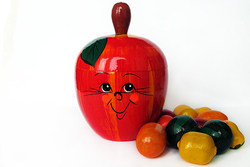 Счётный материал "В яблоке"