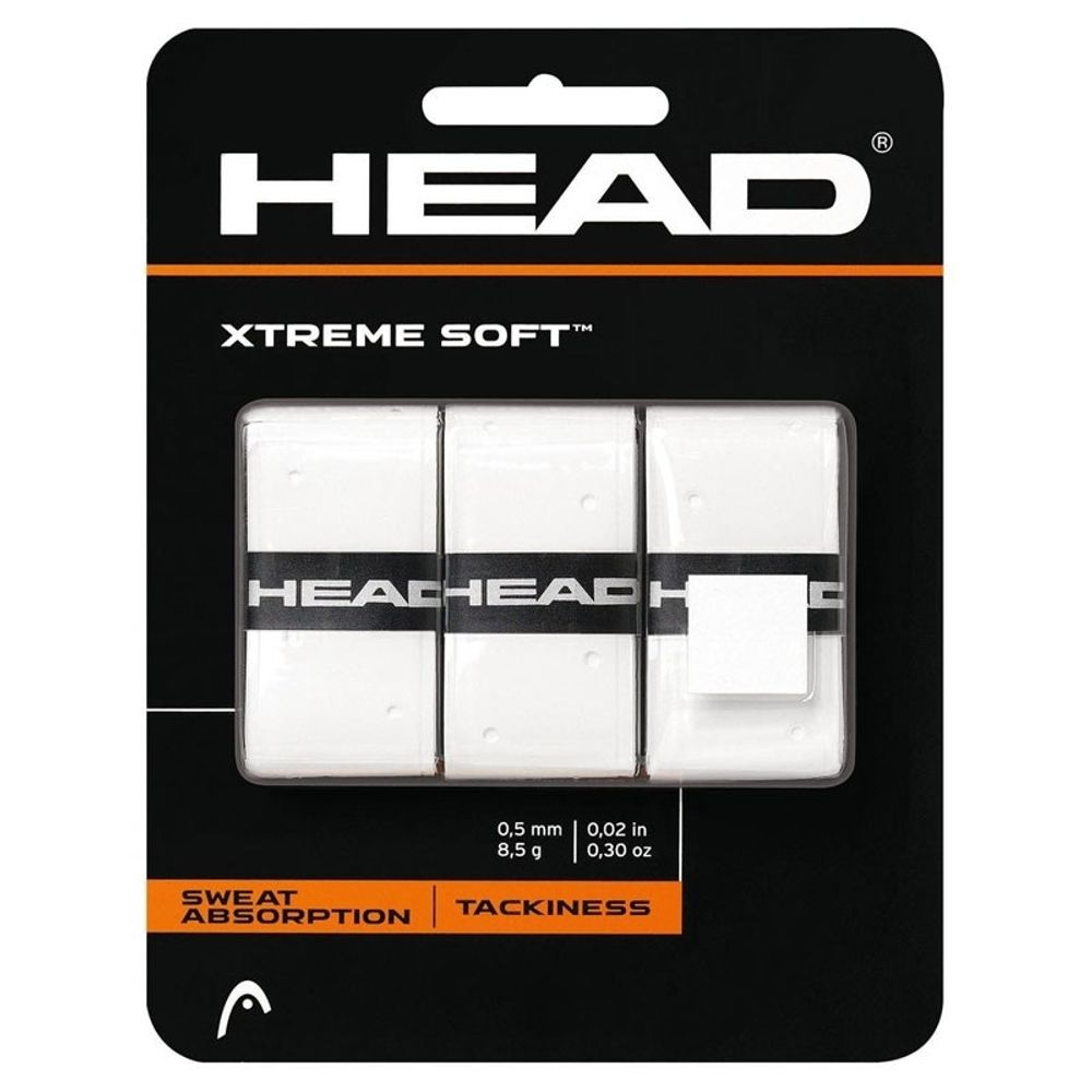 Аксессуары для тенниса Намотка овергрип HEAD XTREME SOFT .