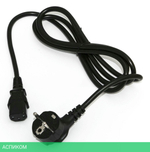 Кабель Hyperline PWC-IEC13-SHM-3.0-BK