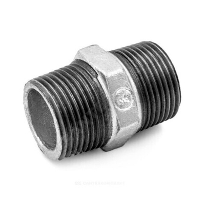 Ниппель прямой чугун оц НР Fittex PLUS