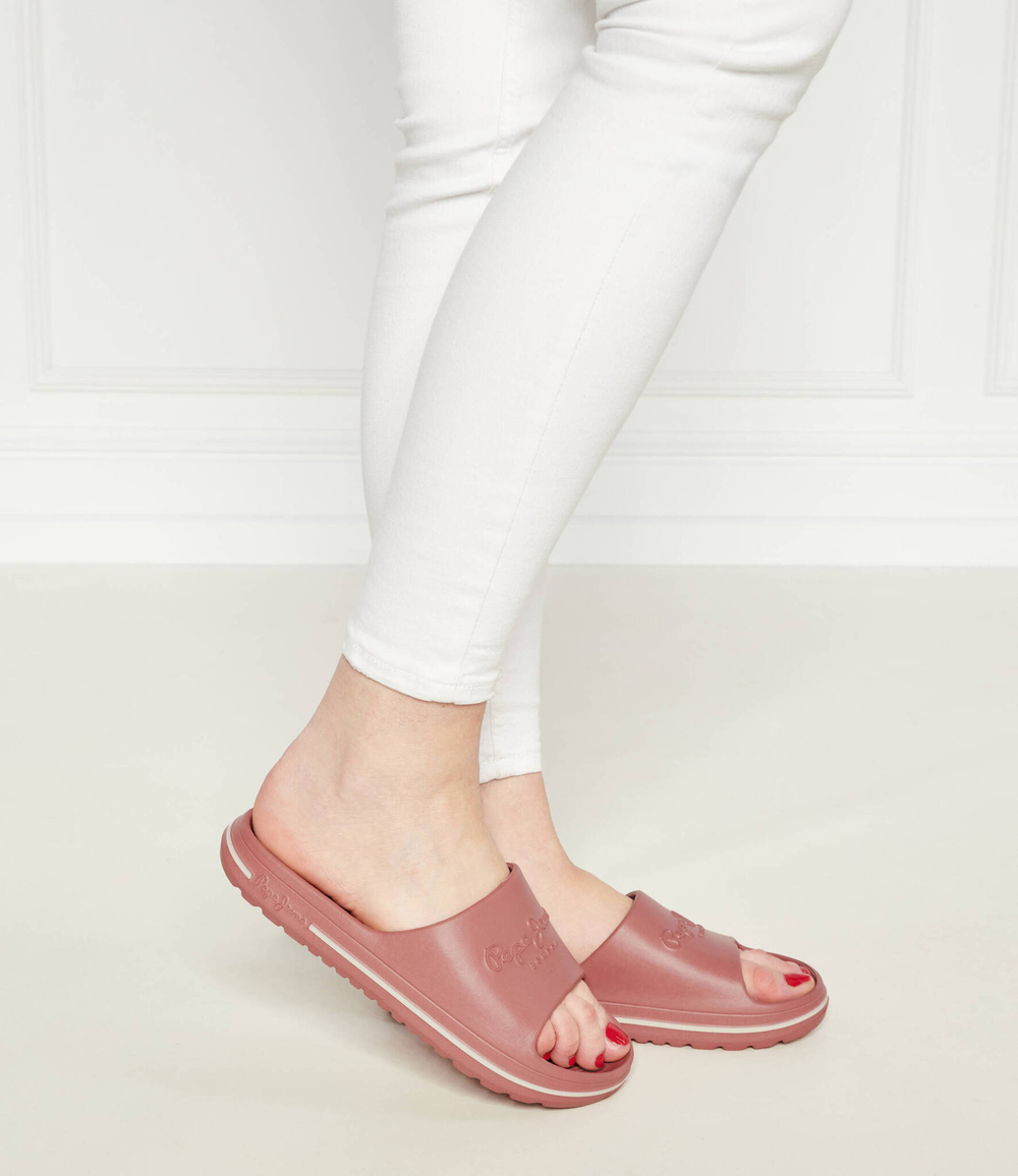 Шлепанцы Pepe Jeans London - пудро-розовый(PLS70131)