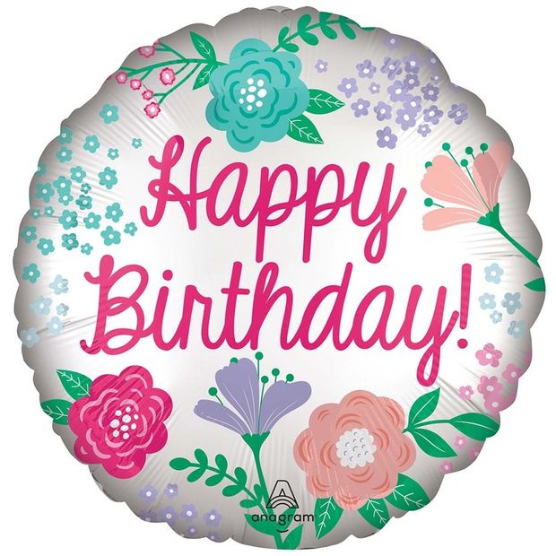 AN 18" HB Цветочный сад сатин S40 (БГ-15)