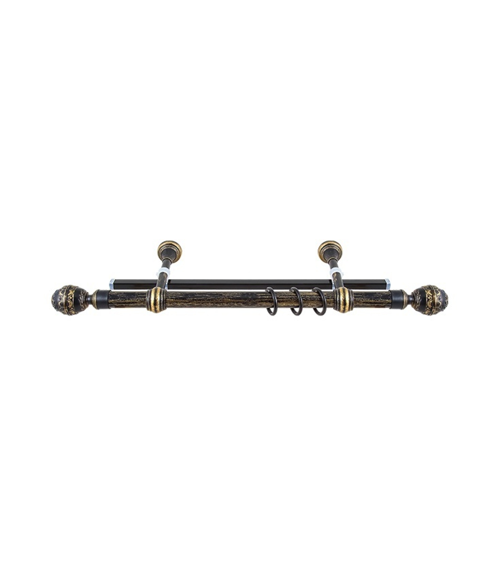 Карниз круглый Legrand Валанс 2-х  рядный 1600 мм