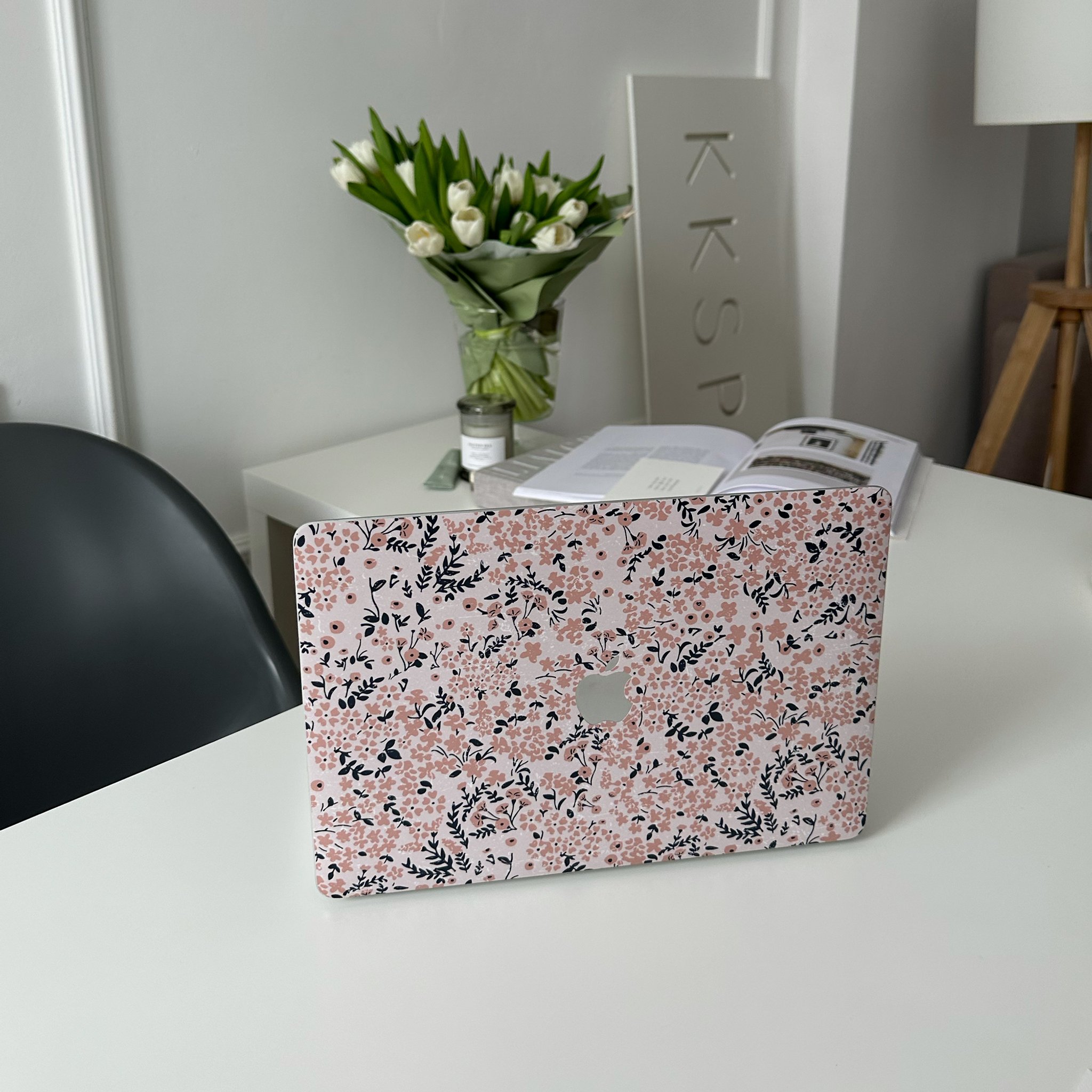Виниловая наклейка FLORAL VINTAGE для MacBook