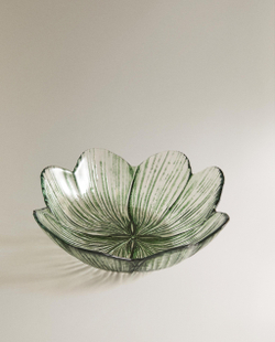 Zara Home миска из стекла, цвет зелёный, 16 см · 1281/211